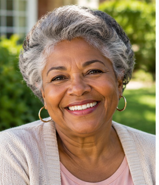 Smiling portrait